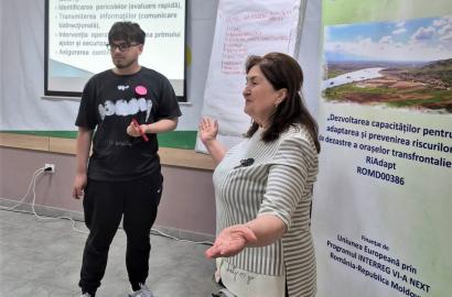 A fost lansată Academia Transfrontalieră „Primii Respondenți”. Tineri din Ungheni și Dorohoi învață să acționeze în situații de urgență