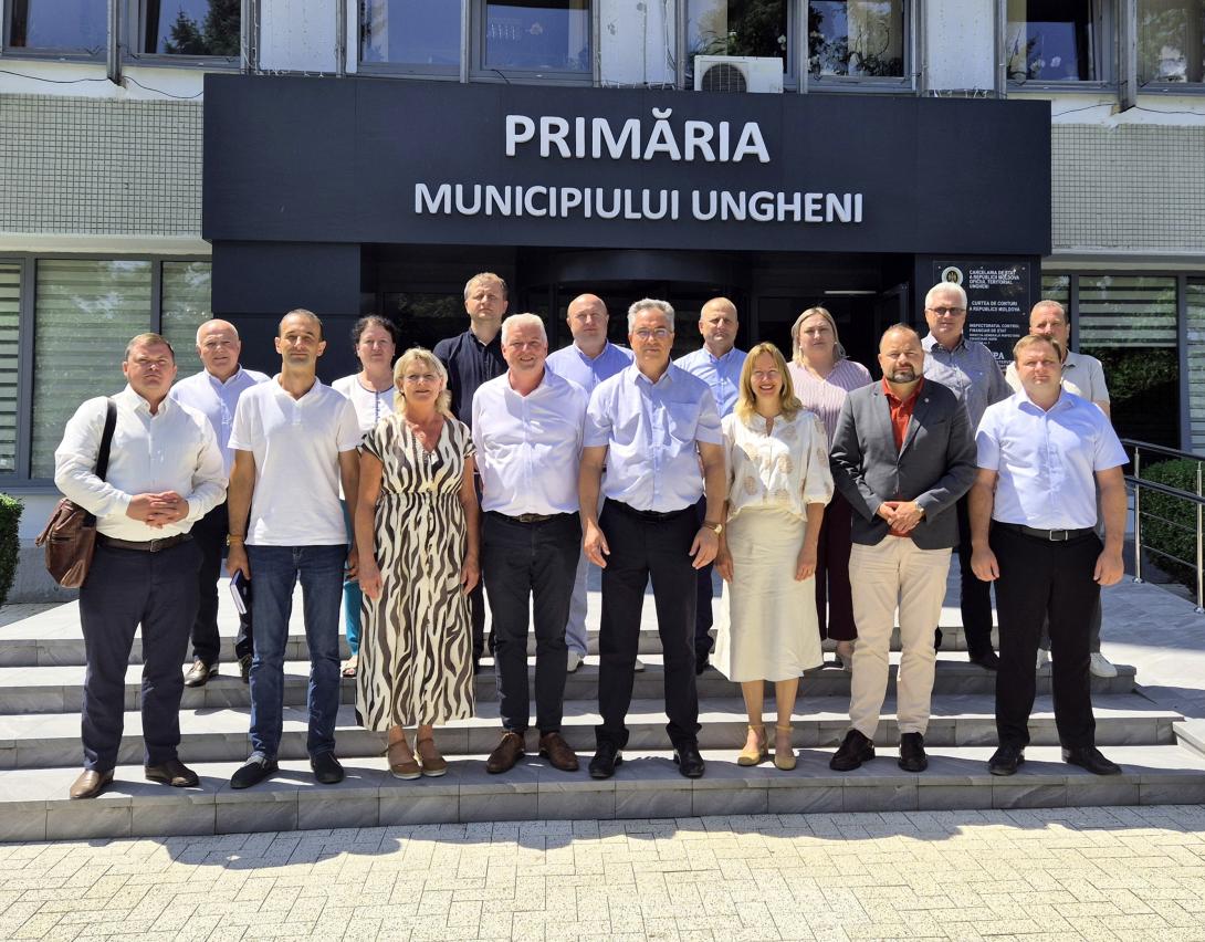 Vizită la Ungheni a primarului olandez